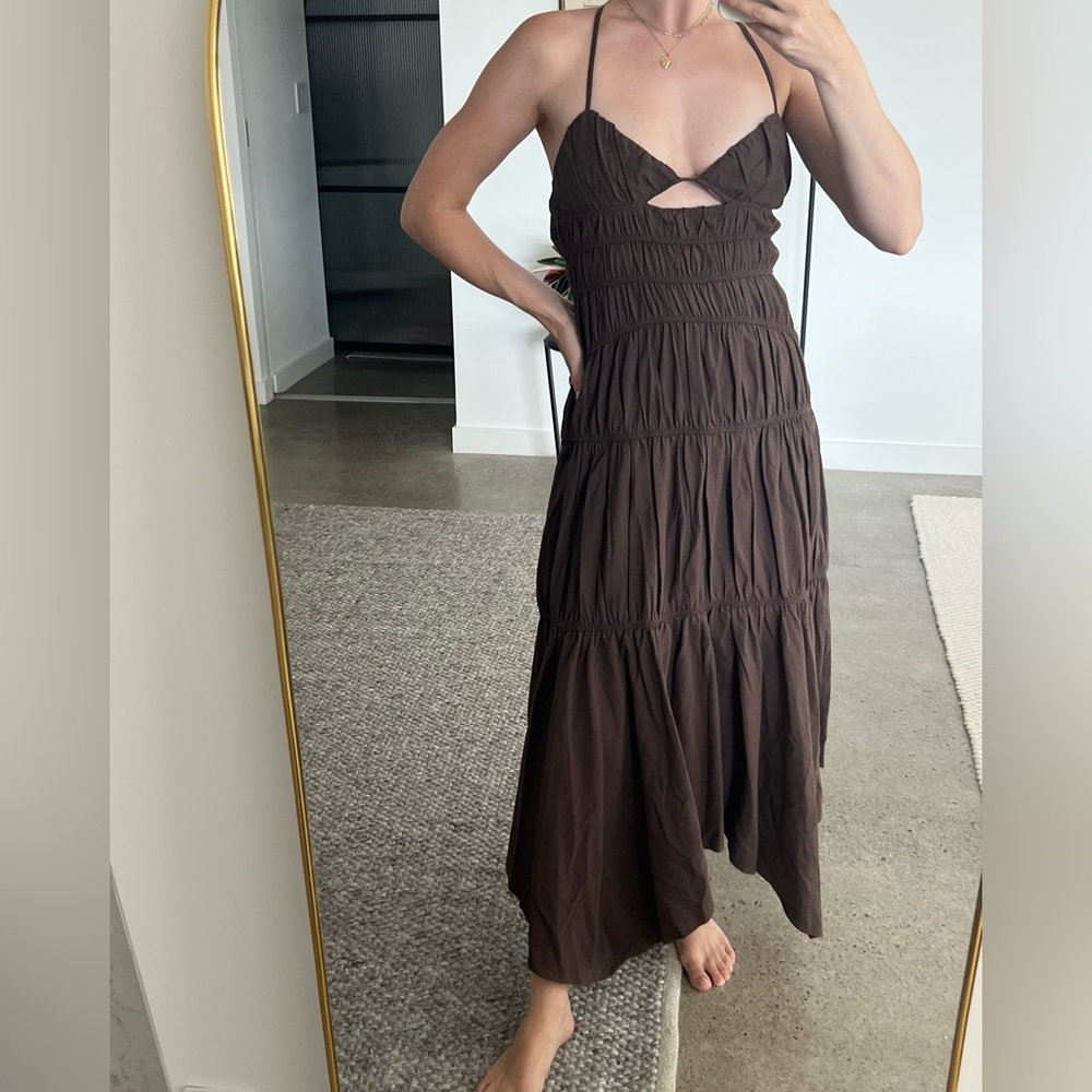 Brown dress from Revolve